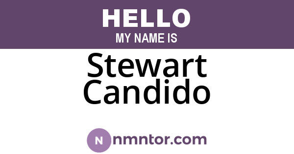 Stewart Candido