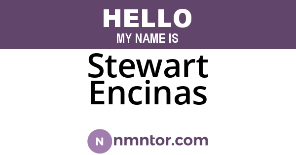 Stewart Encinas