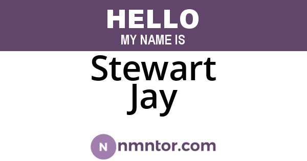 Stewart Jay