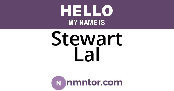 Stewart Lal