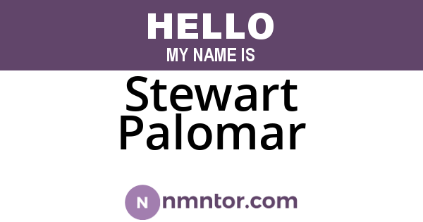 Stewart Palomar