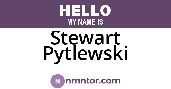 Stewart Pytlewski