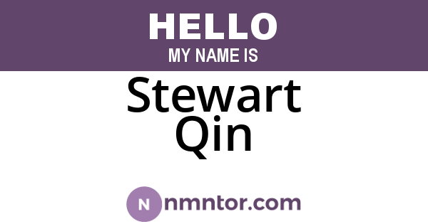 Stewart Qin