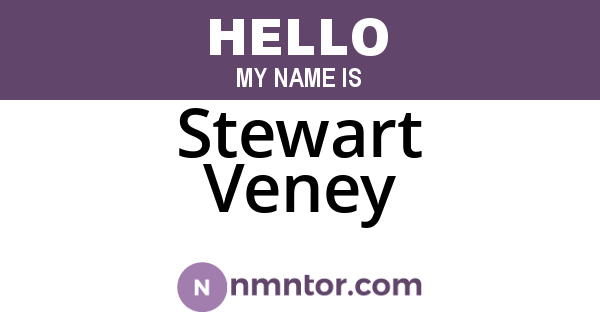 Stewart Veney