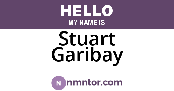 Stuart Garibay