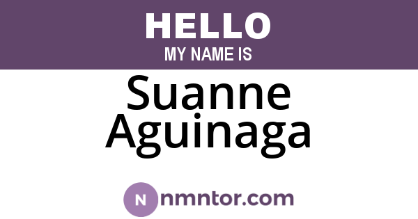 Suanne Aguinaga