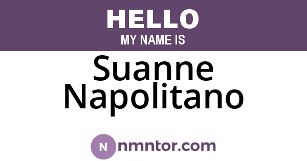 Suanne Napolitano