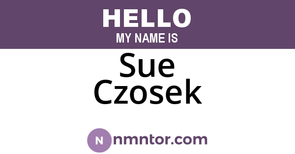 Sue Czosek