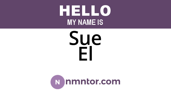 Sue El