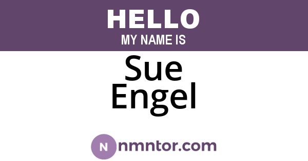 Sue Engel