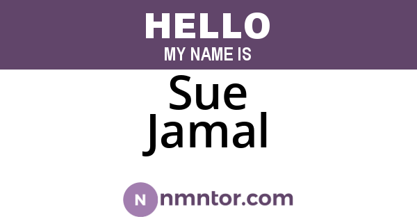 Sue Jamal