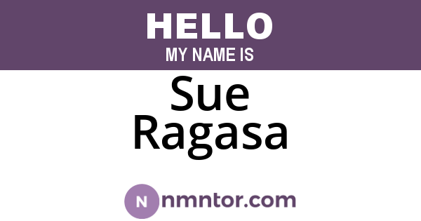 Sue Ragasa
