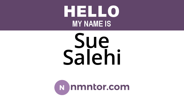 Sue Salehi