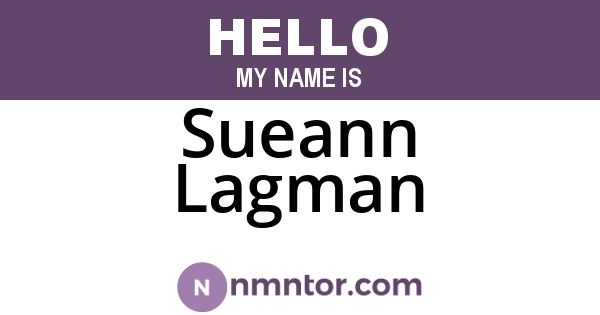 Sueann Lagman