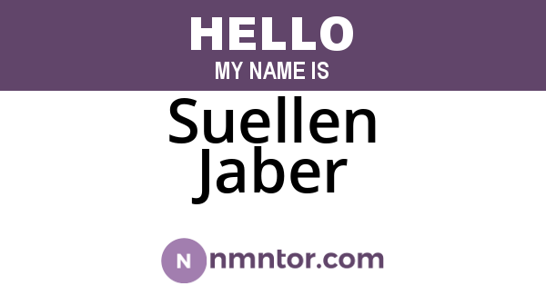 Suellen Jaber