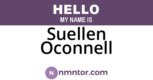 Suellen Oconnell