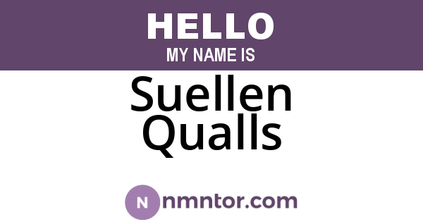 Suellen Qualls