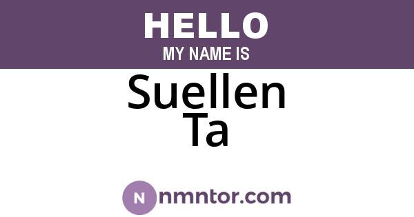 Suellen Ta