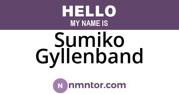 Sumiko Gyllenband