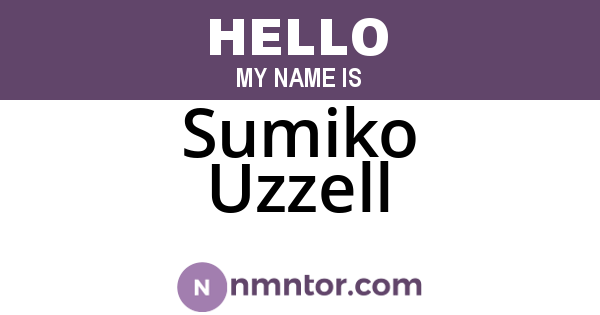 Sumiko Uzzell