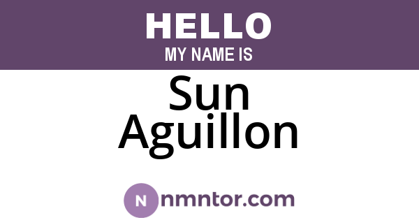 Sun Aguillon