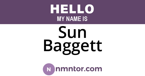 Sun Baggett