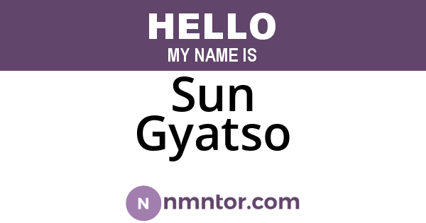 Sun Gyatso