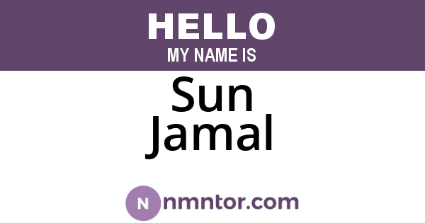 Sun Jamal