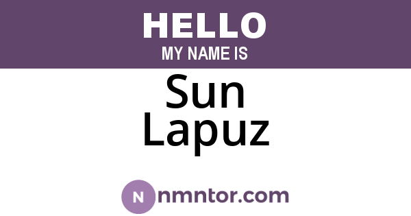Sun Lapuz