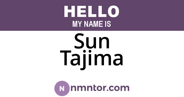 Sun Tajima