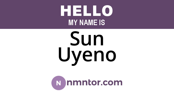 Sun Uyeno