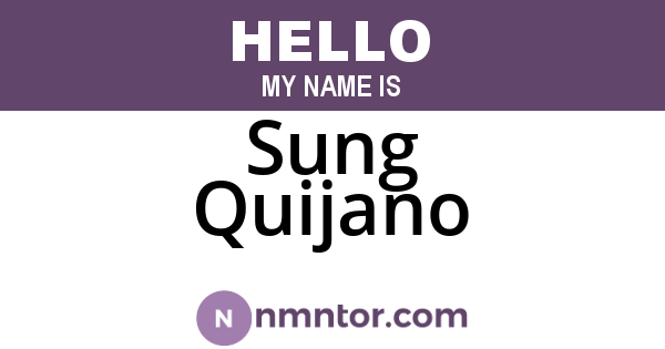 Sung Quijano