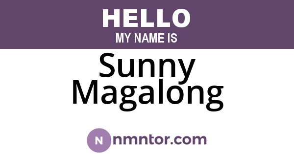 Sunny Magalong
