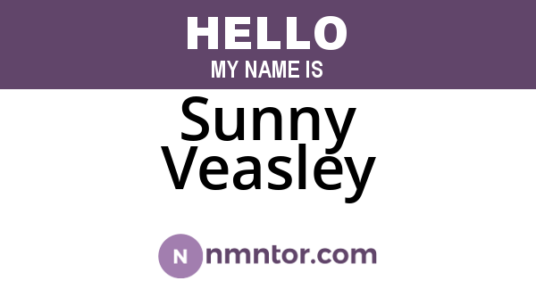 Sunny Veasley