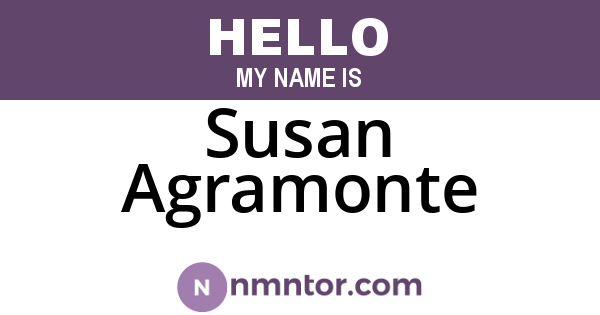 Susan Agramonte