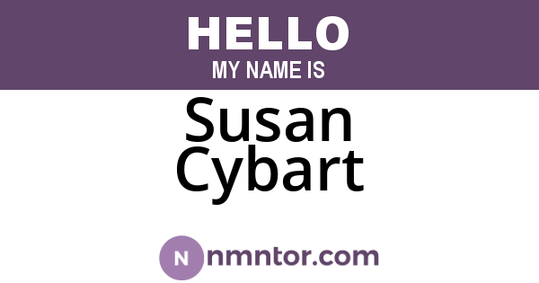 Susan Cybart