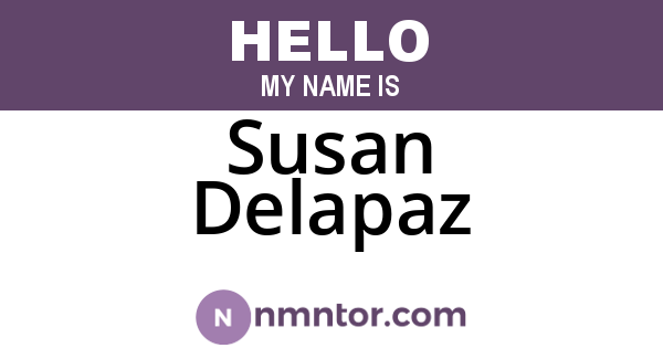 Susan Delapaz