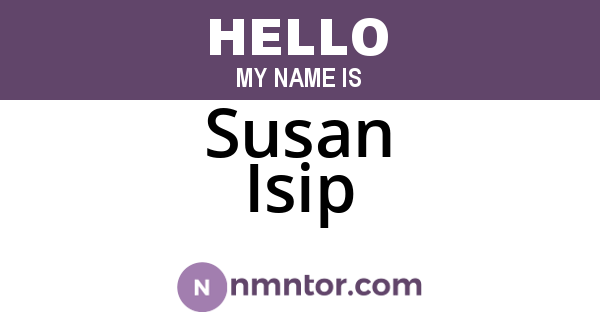 Susan Isip
