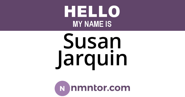Susan Jarquin