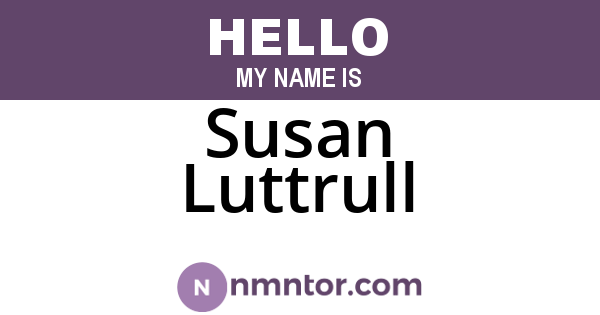 Susan Luttrull