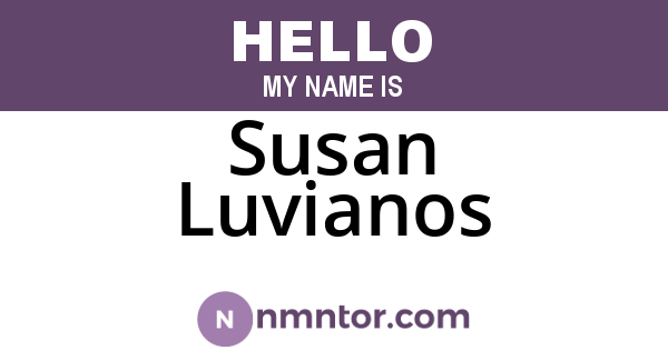 Susan Luvianos
