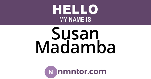 Susan Madamba