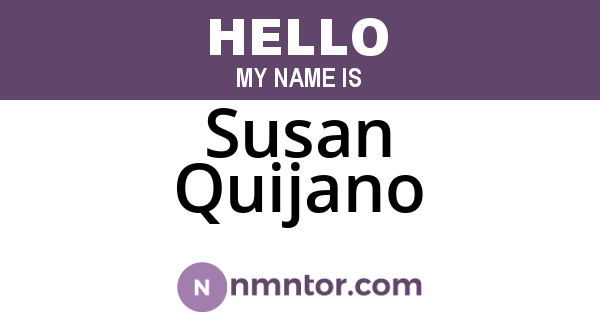 Susan Quijano