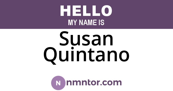 Susan Quintano