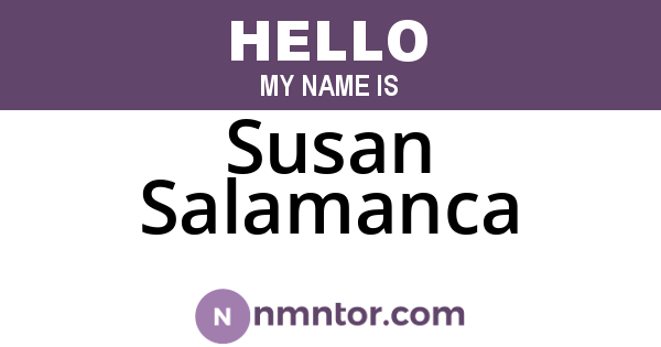 Susan Salamanca