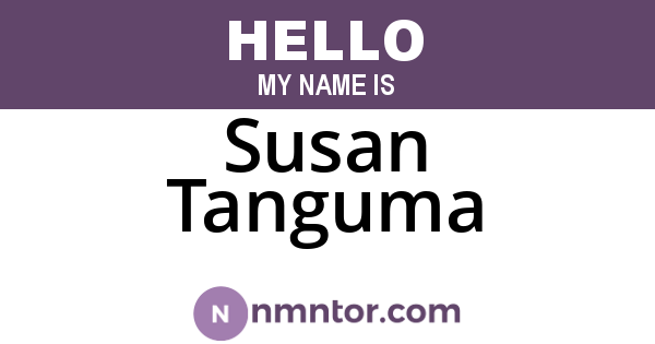 Susan Tanguma