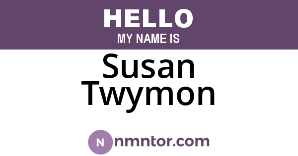 Susan Twymon