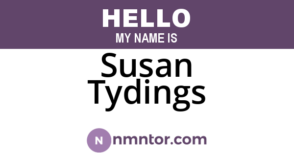 Susan Tydings