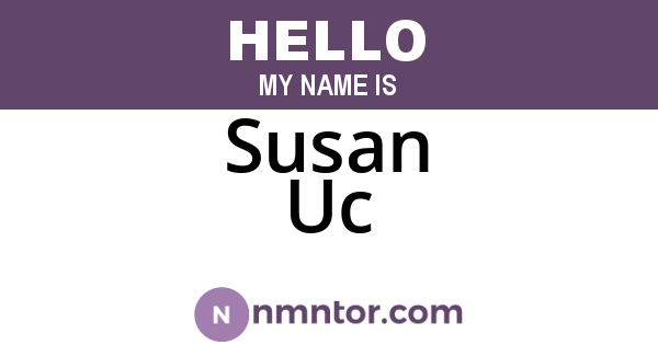 Susan Uc