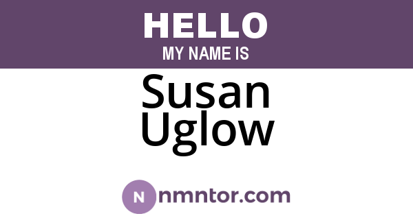 Susan Uglow